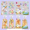 Bolsas de Dulces de Pascua Transfronterizas Originales Bolsas Planas de Opp Conejo Huevo Snacks Galletas Regalos Bolsas de Venta Caliente Transfronterizas
