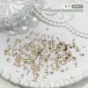 Variedade de Acessórios de Nail Art Strass de Fundo Plano Transfronteiriços, Strass Irregulares de Fundo Plano Cor Champanhe, Venda Direta do Fabricante de Acessórios de Nail Art
