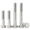 En Stock Pernos de Acero Inoxidable 304 de Cabeza Hexagonal Exterior con Rosca Gruesa M6~M36 Pernos Extendidos de Cabeza Hexagonal Exterior con Rosca Parcial