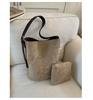 Bolso de Hombro Simple de Gran Capacidad Casual Nuevo Estilo Otoño e Invierno 2026 Bolso Tote de Alta Gama para Mujer Bolso de Hombro de Moda para Viajero