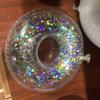 En stock Suministro Posavasos Inflable Ave Fénix Lentejuelas Donut Portavasos Unicornio Portavasos de Agua Inflable Fiesta