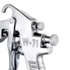 Pintura directa de fábrica Pistola rociadora W71 Rociador de depósito superior e inferior Pistola rociadora de pintura Pistola rociadora para el hogar Herramientas neumáticas Lote