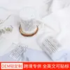 Cotonetes de Ponta Dupla de Fábrica no Exterior 100 Peças Cotonetes com Haste de Papel Kitty Personalizados Descartáveis Sanitários Hastes de Cotonete de Ponta Dupla