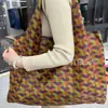 Bolsa de Compras Ecológica de Tela Oxford con Dibujos Animados Japoneses, Bolsa para la Colocación de Comestibles de un Solo Hombro para Supermercado, Bolsa Plegable Ecológica, Portátil para Viajes 210D