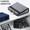 Bolsa Sellable Portátil, Licencia Comercial, Bolsa Todo en Uno para Guardar Sello Oficial Portátil, Bolsa para Organizar Archivos, Bolsa de Oficina con Candado de Contraseña