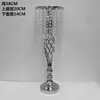 Nuevas decoraciones de boda: Floreros de hierro forjado estilo europeo, centros de mesa para bodas, arreglos florales de mesa dorados electrochapados y floreros decorativos
