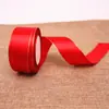 Cintas de seda roja grandes cintas de seda roja ferretería de té cinta para atar en casa cinta de satén rollo grande para coche nuevo embalaje de festival cinta de colores