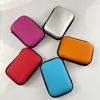 Bolsa de Armazenamento para HD Móvel de PU em Estoque Caixa de Armazenamento para Fones de Ouvido de EVA Estojo Portátil para Carregador Digital 3C e Cabo de Dados