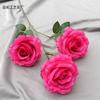 Simulación 3 Anna Rose Boda Camino Fila de Flores Decoración de Pared Flor Arte Floral de Hotel Flor Falsa Suave Venta al por Mayor