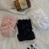Jue Zi Encaje ~ Panties Japoneses Sexy de Satén para Mujer de Cintura Baja con Cruz Hueca Transpirables de Algodón Puro