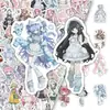 177 piezas de lindas pegatinas de dibujos animados con chicas lolita, perfectas para decoración DIY inspirada en anime y scrapbooking