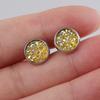 En stock de fábrica aretes de acero inoxidable de 8MM personalidad simple del bebé del bebé del bebé del bebé del bebé del bebé del bebé hermosos aretes