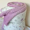 Manta de pufe de tricô grau A para bebês, manta de conforto infantil, colcha de fleece com pufe quente para primavera e outono, fornecimento no atacado