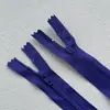 Vendas diretas de fábrica Não. 3 Zíper de Nylon com Cauda Fechada Cabeça Automática Braguilha de Calça Saia Gola de Roupa Aba de Bolso Zíper de Calça
