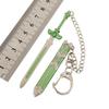 Modelo de metal periférico de Leyenda de Zelda Lágrimas del Reino Mini Espada hoja blanca cielo aleación llavero 9cm