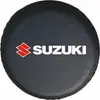 Suzuki Jimny Vehículo Todoterreno Cubierta de Rueda de Repuesto Funda para Neumático Protector de Neumático de PVC Engrosado Cuero Sintético Protección Transfronteriza