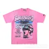 Comercio Transfronterizo Estilo Verano Marca Americana de Moda Hell Hell Star Camiseta de Manga Corta Holgada para Parejas Hombres y Mujeres