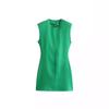 Estilo Europeo y Americano Transfronterizo Nuevo Aliexpress Comercio Exterior Ropa de Mujer al Por Mayor Zra Vestido con Hombreras Moda Sexy Chica Hot