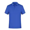 Empresa de impresión de camisetas publicitarias con cuello de solapa, overoles al por mayor, polo de color liso de secado rápido de 200 g