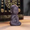 Incienso Hecho a Mano de Cuatro Monjes Adornos de Medicina China Venta al por Mayor Caracteres Zen Principiante Sala de Estar Escritorio Coche Decoración Adornos