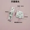 Amortiguadores hidráulicos con cabeza galvanizada, cabeza de rótula, cabeza plana, cabeza en T, base de amortiguador de gas, conector para caja de luz de panel publicitario, accesorios para resorte de gas