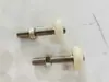 Juego completo de accesorios para puertas de almacenamiento en frío, accesorios para puertas corredizas, riel guía superior, polea, colgador, tira de sellado de piso, puerta industrial aislada