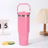 Copo térmico de grande capacidade 30oz para uso transfronteiriço com alça, copo de água térmico de aço inoxidável 304, copo de carro de grande capacidade, garrafa térmica
