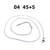 Fábrica Pequeña Venta al por Mayor Acero Inoxidable Cadena Plana Cruzada Galvanizada 18Ko Cadena DIY Collar Joyería Accesorios de Ropa