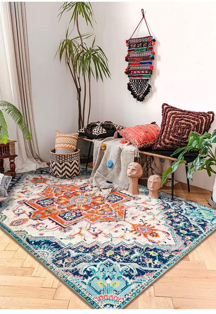 地垫地毯,卧室地毯,客厅地毯,复古地毯,跨境地毯,波斯地毯