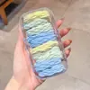 Faixa de cabelo de elástico infantil para menina, anel de cabelo elástico alto, acessórios de cabelo para meninas, não machuca o cabelo, corda de cabelo fofa, adorno de cabeça