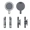 Soporte Universal para Teléfono Móvil Funda Protectora Tradicional para Clip de Cintura de Hombre Cubierta Cruzada Giratoria de 360 Grados Cinturón