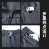 Traje de Ropa de Trabajo Elástica para Primavera y Otoño para Hombres, Ropa de Protección Laboral Resistente al Desgaste y a la Suciedad, Chaqueta de Ropa de Trabajo Transpirable para Sitios de Construcción y Fábricas