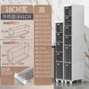 Gabinete de Almacenamiento tipo Cajón para Huecos de Refrigerador de Cocina de 14 cm, Gabinete Ultra Angosto de 18 cm de Ancho, Estante de Almacenamiento para Huecos que Ahorra Espacio