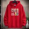 Suéter con Capucha de Algodón Puro para Primavera Hombres Adolescentes Estudiantes Nuevos Otoño e Invierno Sudadera con Capucha Pulóver de Moda Abrigo Holgado Top