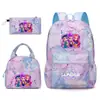 Mochila Transfronteriza Modelo Nuevo N, Mochila Escolar Estilo Universitario para Estudiante de Primaria, Mochila de Viaje Set de Tres Piezas