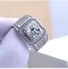 Europa y Estados Unidos exagerado anillo de moda para hombre con diamantes completos transfronterizo versión coreana en vivo anillo grande para hombre joyería de venta caliente venta directa al por mayor