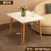 Mesa Auxiliar para Sofá, Mesa Pequeña, Mesa Redonda Pequeña de Doble Capa, Mesa de Té Doméstica para Sala de Estar, Estante de Almacenamiento para Mesita de Noche, Mini Mesa de Café Pequeña para Balcón