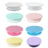 Plato giratorio de plástico estilo nórdico para pasteles, Plato giratorio para decorar, Herramienta para hornear, Soporte giratorio para glaseado