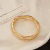 2025 Nuevo Pulsera Curva de Ola para Mujer de Amazon Simple Elegante Versátil de Moda Joyería para Mano