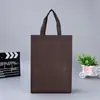 Bolsas de tela no tejida personalizadas en stock, bolsos laminados ecológicos, bolsas de compras publicitarias para tiendas de ropa, bolsas publicitarias transfronterizas