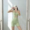 Traje Deportivo Nuevo 2024 Traje Adelgazante de Corte Ajustado Ropa Interior de Espalda Americana Ropa Interior Estilo Americano Traje de Una Pieza para Usar por Dentro y por Fuera