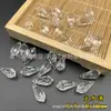 Fornecimento de Pingente de Gota d'Água em Acrílico 8x18mm6x13mm Contas Soltas Transparentes Material para Joias DIY Roupas Vestido de Noiva Contas