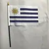 Bandeira de Mão do Uruguai Nº 8 14 * 21cm Bandeira de Mão da Copa do Mundo Fornecimento AliExpress Taobao