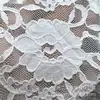 Tecido de Renda Floral Elástico para Saia, Tecido de Renda de Trama para Fazer Roupas, Fabricante de Tecido de Renda de Verão