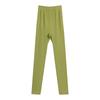 Tangge Outono e Inverno Seda Quente Calças Femininas Alta Elasticidade Bela Yabi Amoreira Seda Sem Costura Calças de Assentamento Calças de Outono Slim-fit