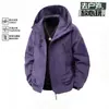 Jaqueta casual de casal com capuz, estilo novo de primavera e outono, para montanhismo e caminhada ao ar livre, regular, moderna, tipo workwear, transfronteiriça
