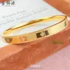 Pulseira Flor da Sorte em Cobre Banhado a Ouro 24K, Pulseira de Moda Caleidoscópio Sólido, Mesmo Estilo das Lojas de Joias, Presente para Namorada, Não Desbota