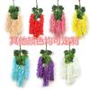 Flores Artificiais de Glicínia Feitas Sob Medida pelo Fabricante para Decorações de Casamento, Flores Artificiais para Pendurar no Teto e na Parede, Flores Populares para Decoração de Eventos, Flores Artificiais