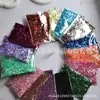 Papel Irregular Iridescente Papel de Caramelo para Decoraciones DIY de Uñas, Papel de Concha, Polvo de Brillo, Paquete de 20g