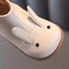 Botas Martin para niñas, zapatos de princesa, botas Martin para niños, botas Martin cálidas con forro polar de invierno de dibujos animados, botas cortas de bebé con suela suave
